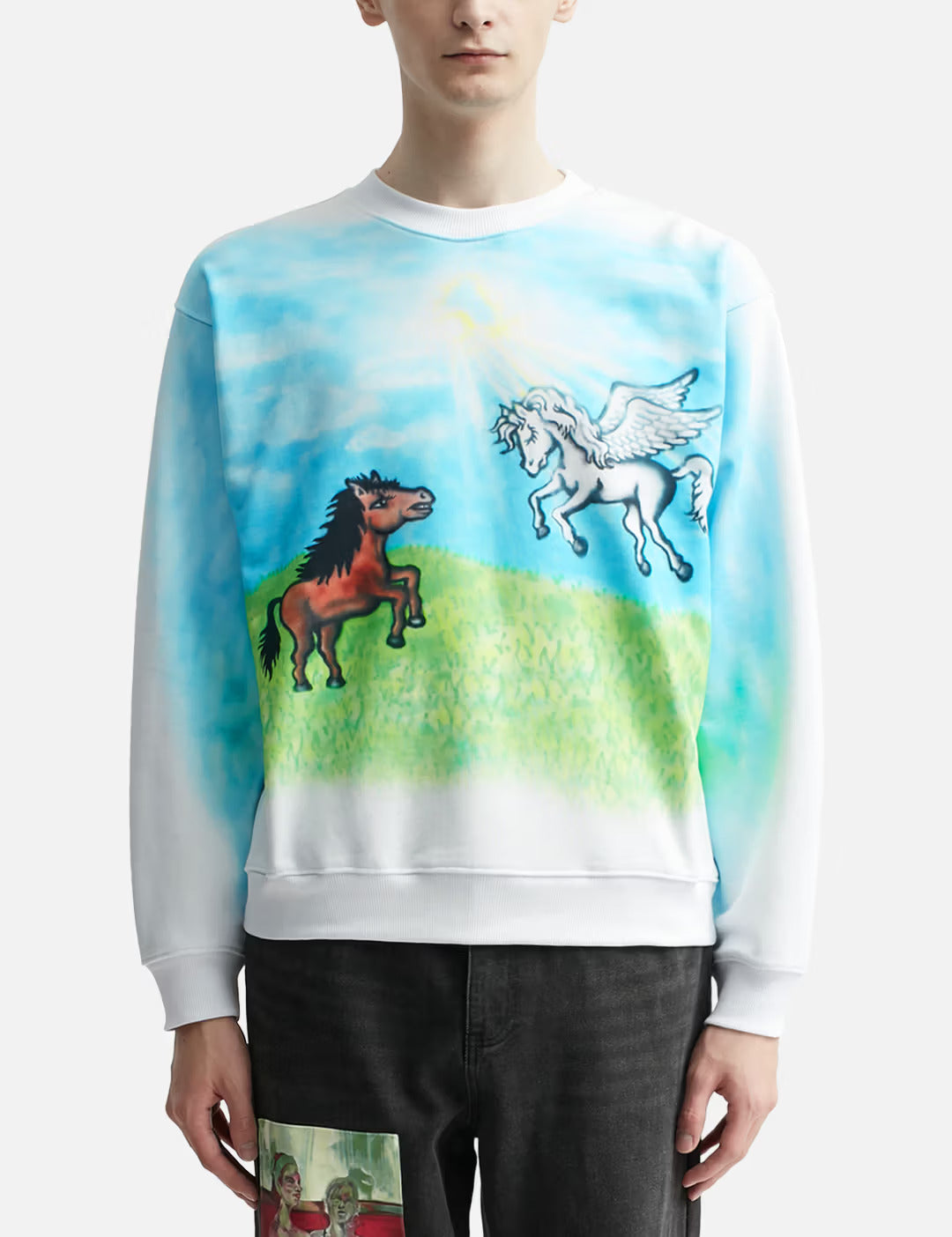 Ally Bo Printed Sweatshirt